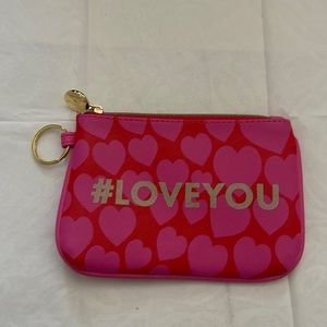 Pink Heart Clutch